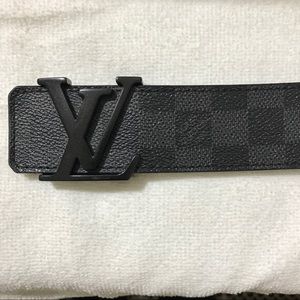 Authentic Louis Vuitton damier ebene belt